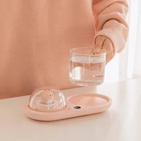 aromatherapy night light warmer heating coaster constant warm cup 55 degrees milk bottle hot water cup pad home office