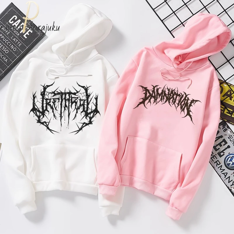 

Harajuku Hooded Sweats Long Sleeve Kawaii Warm Hoodie Clothing Teens Girls Butterfly Oversized Hoodies Autumn Women Sweatshirts