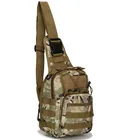 Мужская сумка, тактический армейский военный камуфляжный рюкзак через плечо с системой Молле, уличная сумка для рыбалки, кемпинга, охоты, пешего туризма, сумка-слинг через плечо