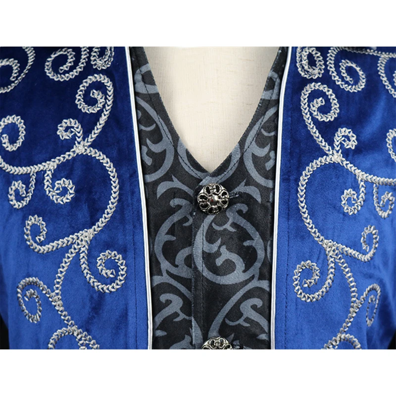 Мужской плащ в стиле стимпанк Victoria винтажный средневековый смокинг принца жакет