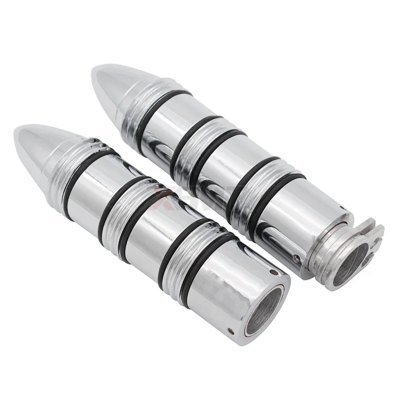 Мотоциклетные 7/8 "и 1" черные резиновые ручки на руль для Harley Honda Kawasaki Suzuki Yamaha