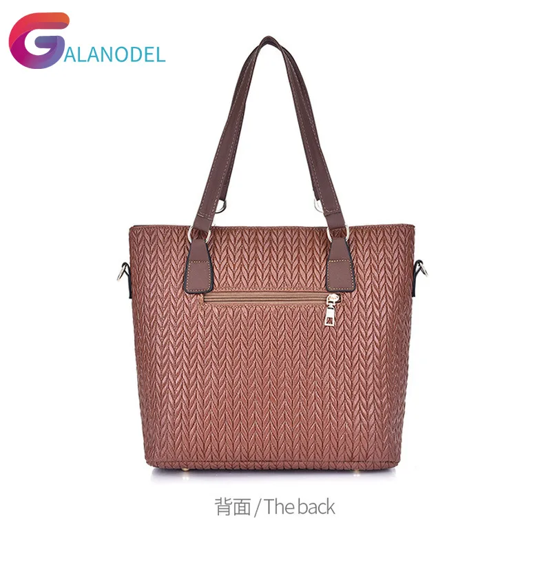 6 шт./компл. женские сумки через плечо с принтом композитные дамские сумочки и