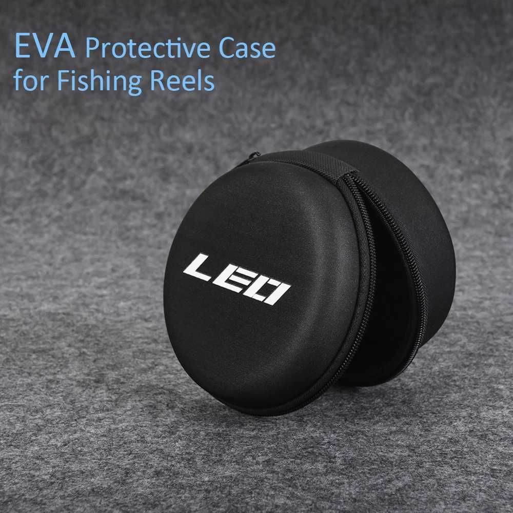 2020 LEO Super Light And Strong Neoprene Spinning Reel Pouch Baitcasting Fishing Bag Protective Case Cover Holder | Спорт и