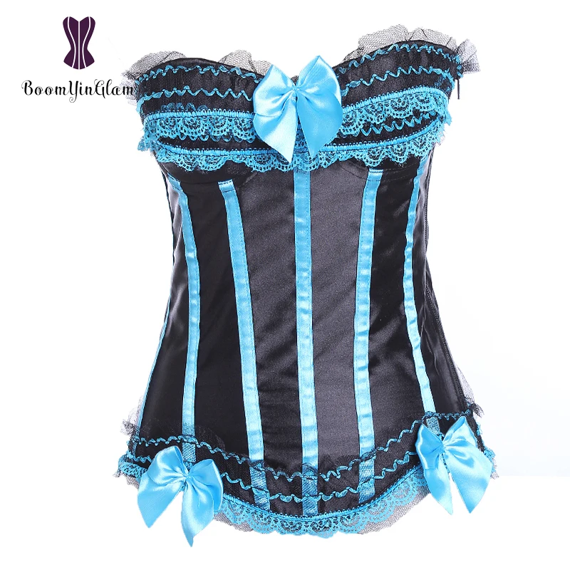 Женский корсет-бюстье с застежкой-молнией сбоку Корректирующее белье для