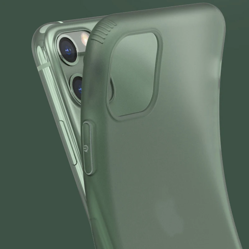 Прозрачный матовый латексный силиконовый чехол карамельных цветов для iphone 11 Pro Max