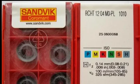 10 шт. твердосплавная вставка RCHT 1204MO PL 1010|Крепления| |