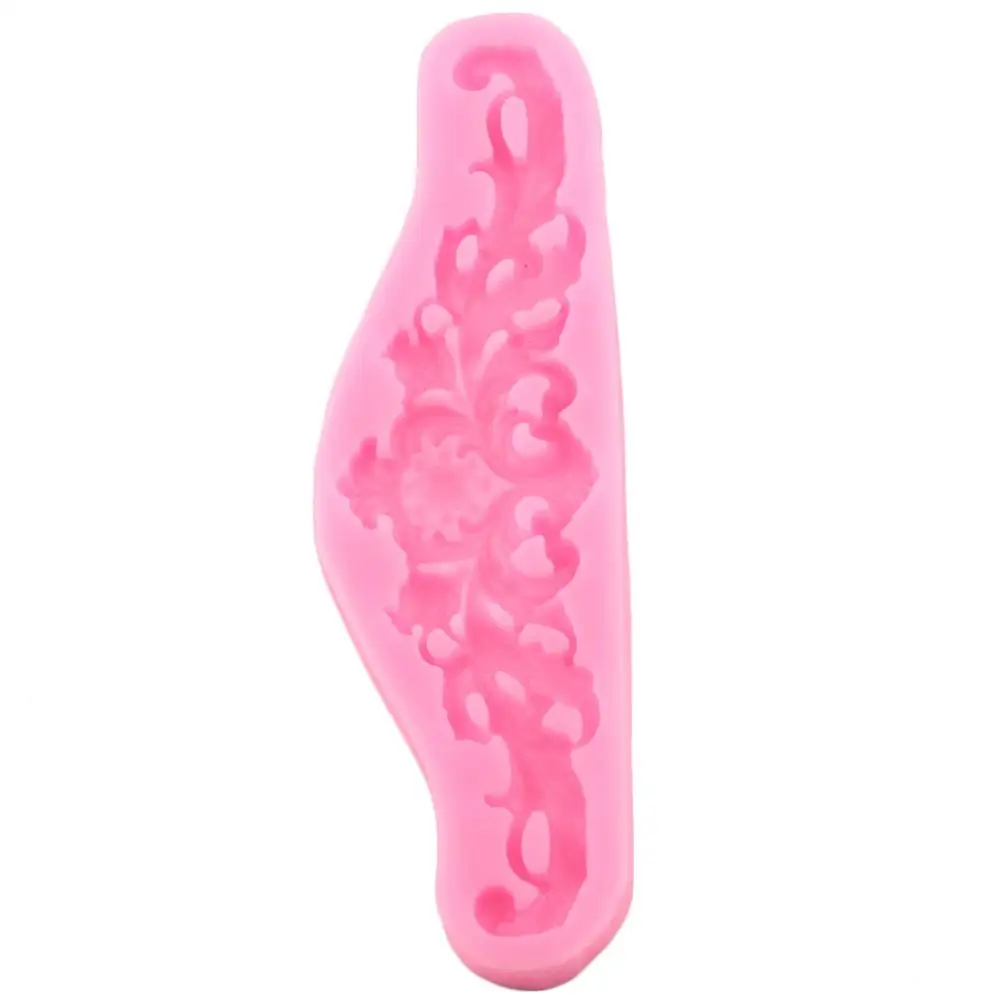 Силиконовые формы с рельефными листьями для торта цветочное кружево фотоформа