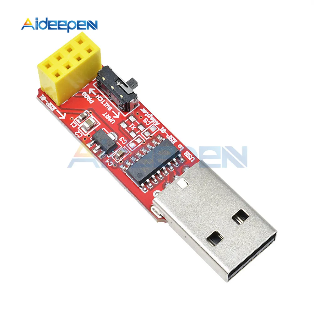 USB к ESP8266 ESP 01 Wi Fi модуль адаптера с драйвером CH340G интегральные схемы беспроводной