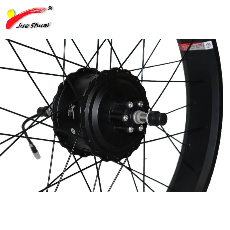 Electric Bike Motor Wheel 48V 1000W Fat Tire Rear E-Bike Brushless Gear Hub Bicycle Accessories For Free Shipping | Спорт и