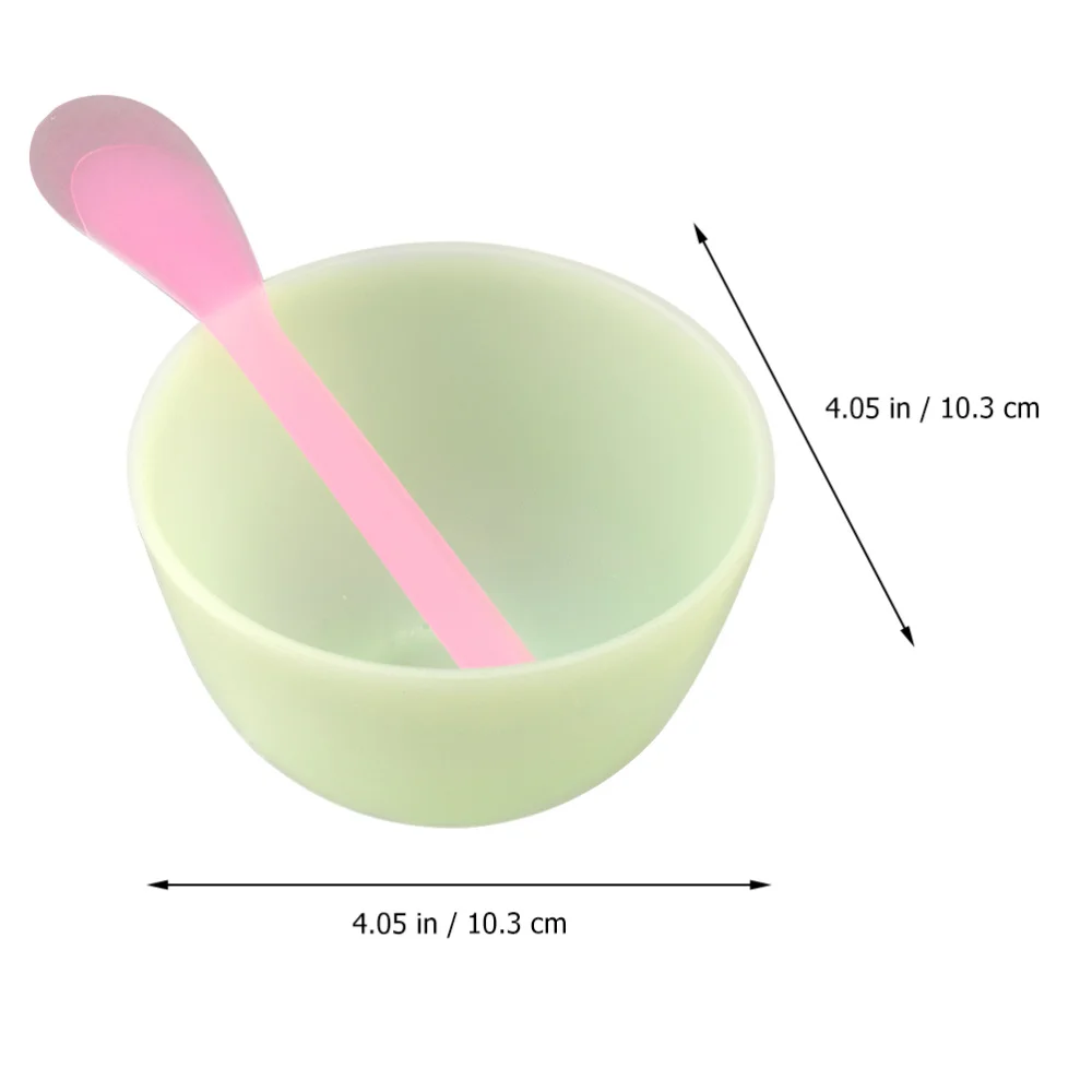 

1 Set/2pcs Professional Mask Bowl Mask DIY Tool Silicone Mask Mixing Rod