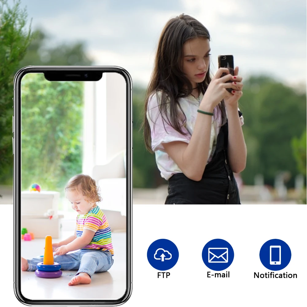 Уличная IP камера PTZ для системы видеонаблюдения умный дом Onvif 2 Мп 4 кратный