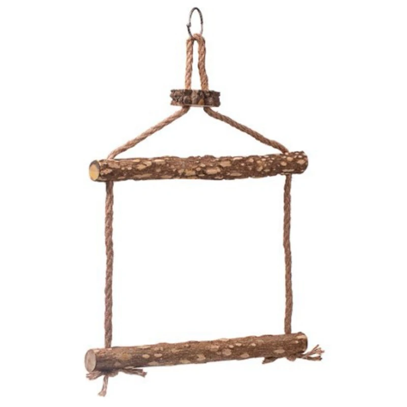 

Parrot Toys For Bird Building Blocks Cage Accessories Love Swing Decoration Perch Budgie Parakeet