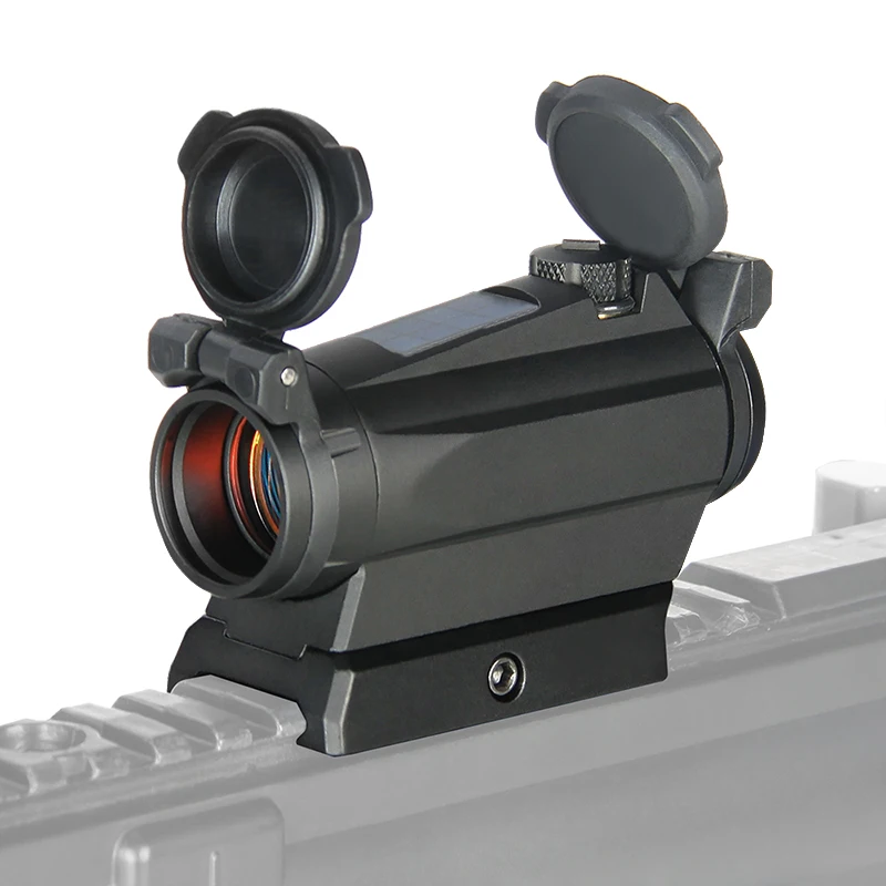 PPT1x20mm Red Dot видение прицел охотничья оптика 1x рефлекс солнечной энергии 2MOA 65MOA