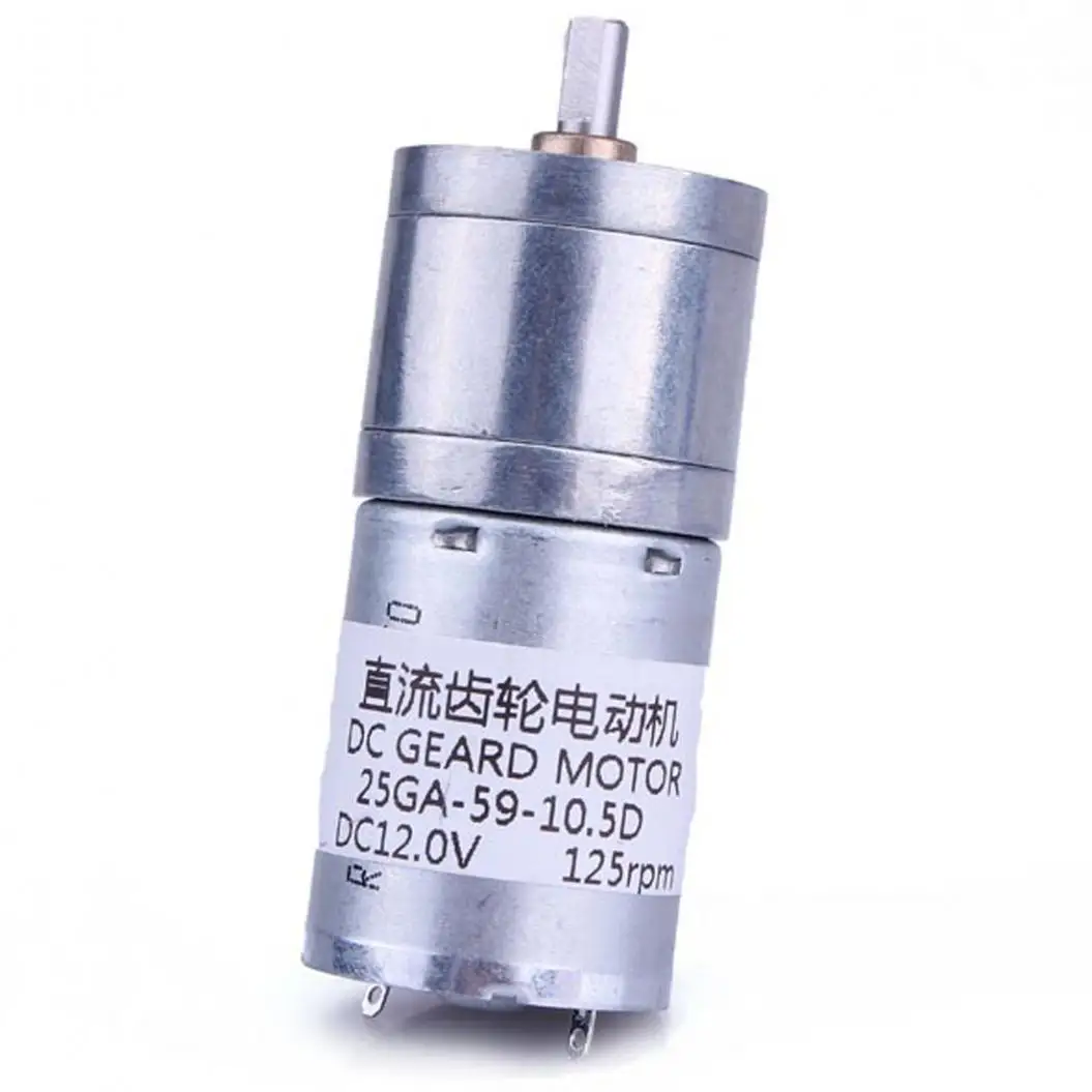 JGA25 370 12V DC редуктор с высоким крутящим моментом электродвигатель для