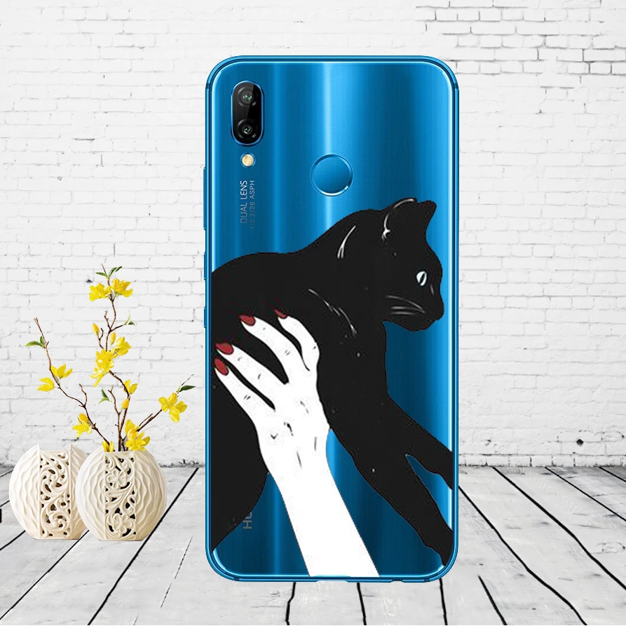 Huawei P20 Lite чехол 5,84 дюйма huawei P20 Lite мягкая резина, термопластичный полиуретан силиконовый чехол для телефона huawei P20 Lite чехол для сумки - Color: G25
