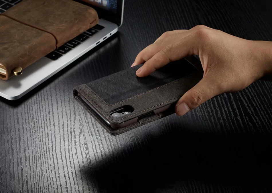 CaseMe-кошелек, Джинсовый чехол для IPhone 11 Pro X XS Max XR, Магнитный слот для карт, Ретро кошелек, сумка, чехол для IPhone 6S 7 8 Plus 5SE, чехол