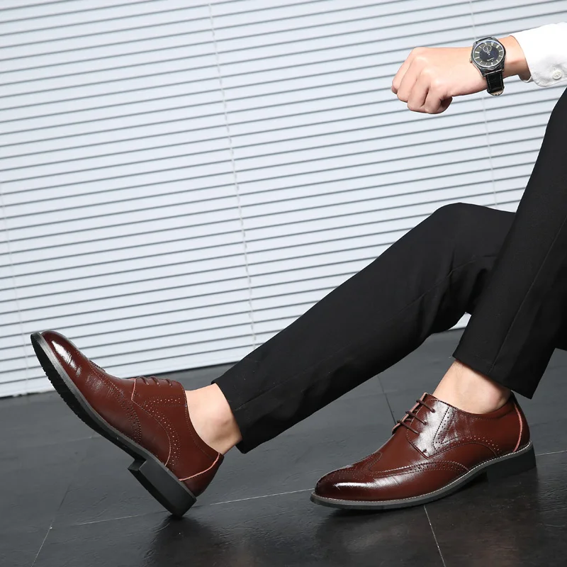 

cuero dress sapato classic couro masculinos de vestir masculino casual autumn homme soulier formal shoe sneakers for zapatillas