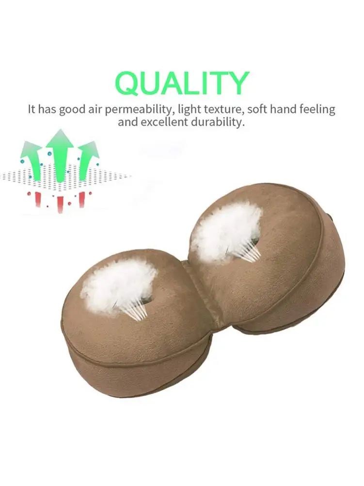 Многофункциональное сиденье двойная Удобная подушка плюшевая из пены с эффектом