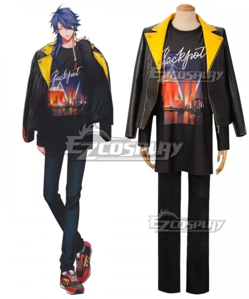 

Hypnosis Mic Division Rap Battle Daisu Arisugawa Men Women Halloween Christmas Suit Party Adult Outfit Cosplay Costume E001