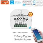 Умный светильник ель света Tuya ZigBee 3,0, релейный модуль 12 Gang Zigbee + RF Smart LifeTuya Control для Alexa Google Home Яндекс. Алиса