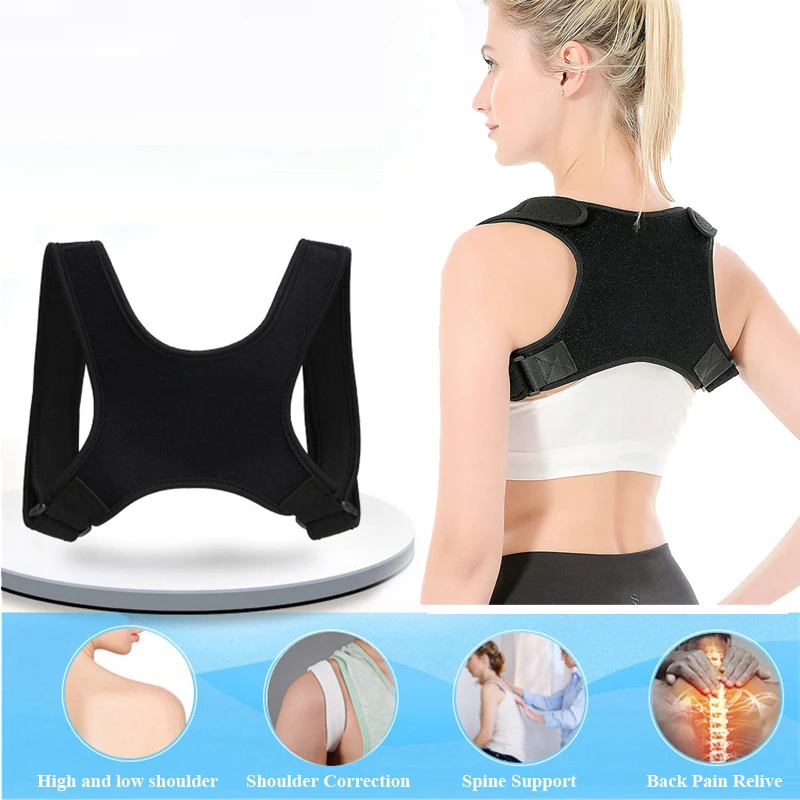 Корректор осанки для спины и плеч взрослых детей корсет поддержки