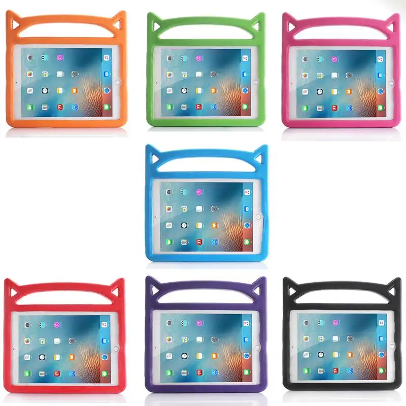

For IPad 9.7 2017 Case Kids Safe EVA for IPad Air 5 6 Shockproof Protective Cover Tablet Stand for IPad Air 2 1 Cover Funda Capa