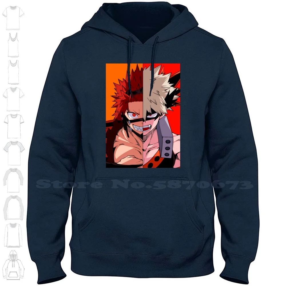 

Толстовка Bakugou и Kirishima для мужчин и женщин, толстовка Bakugo Katsuki Bakugou Kirishima Eijirou Bnha Mha Boku No Hero моя академия