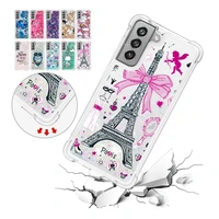 glitter phone case on for xiaomi poco x3 pro redmi 7a 6a note 8 9 10 pro max 9s 10s 9t dynamic liquid quicksand soft back cover