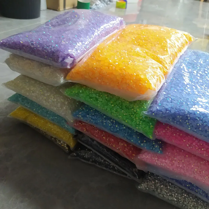 Оптовая продажа 4 мм Flatback стразы АБ желе смолы Б ез исправлений оптом посылка