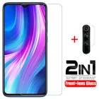 Чехол для redmi note 8 pro 8t 8a, защитная пленка для экрана из закаленного стекла, защитная пленка для объектива камеры для xiaomi ksiomi phone coque