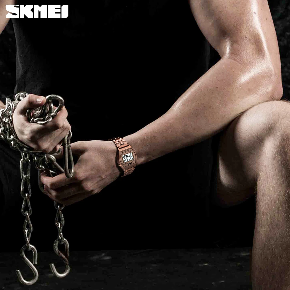 Часы наручные SKMEI Мужские Цифровые брендовые Роскошные Электронные