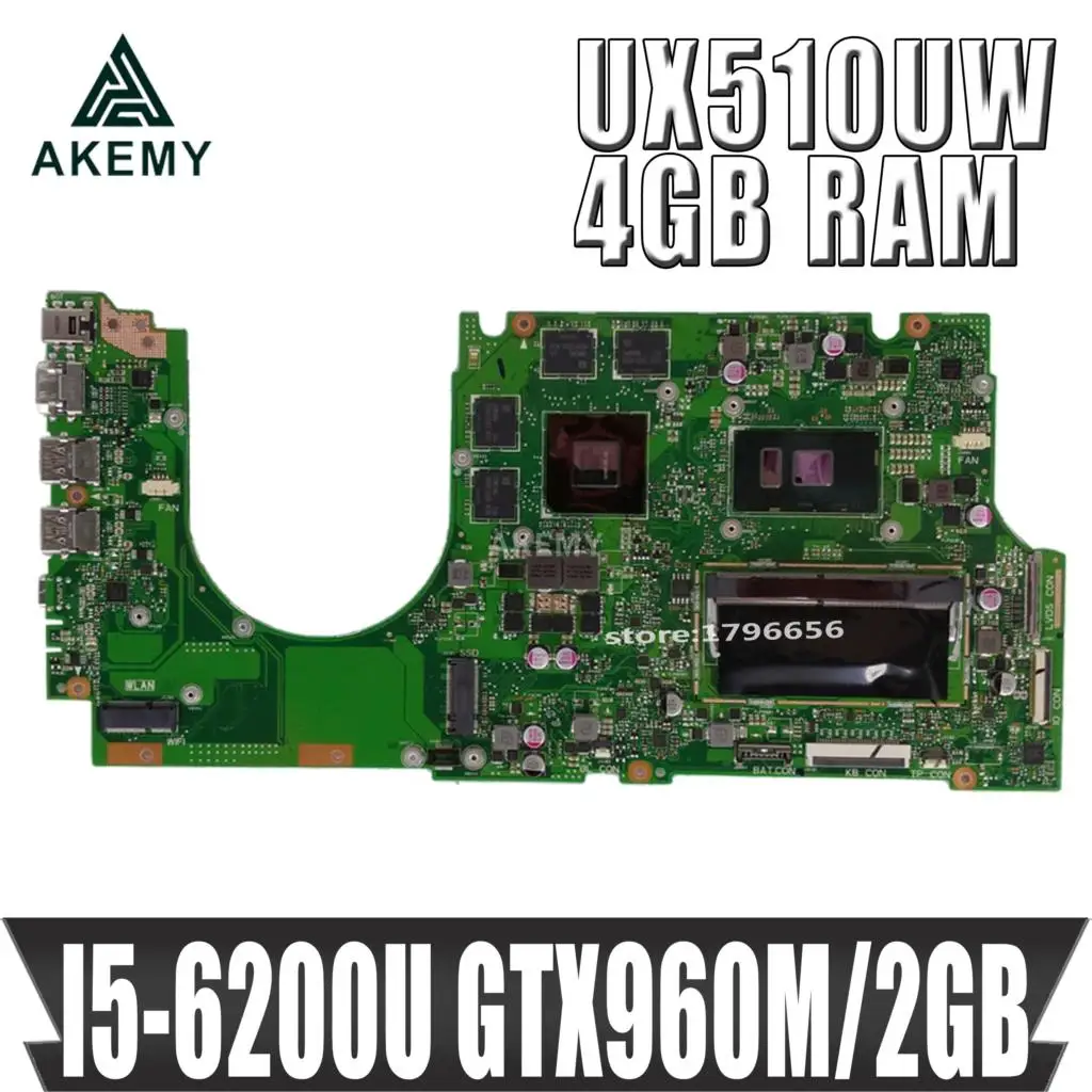 Материнская плата для ноутбука ASUS UX510UWK UX510UW UX510U U5000U UX510UXK|Материнские платы| |