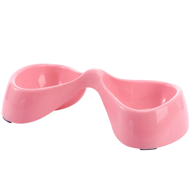 10 шт. Пластик ПЭТ миска для собаки домашних животных поставки большой бант