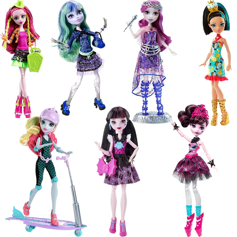 

Original Rare Monster High Doll Without packaging Doll Children's Toys Girl Monster High Clothes Monst Doll куклы монстер хай
