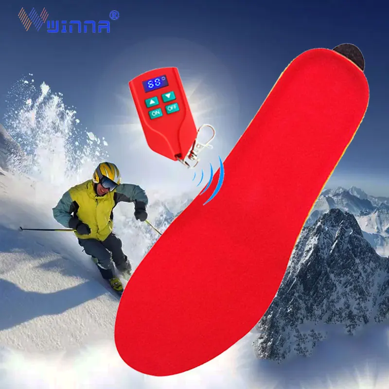 Нагревательная стелька с светодиодный дисплеем Интеллектуальный беспроводной