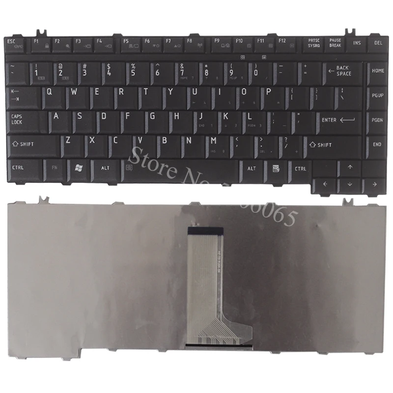 Для TOSHIBA Satellite A200 M200 A300 M300 L300 L305D M205 L200 L205 серии клавиатуры ноутбука США черный