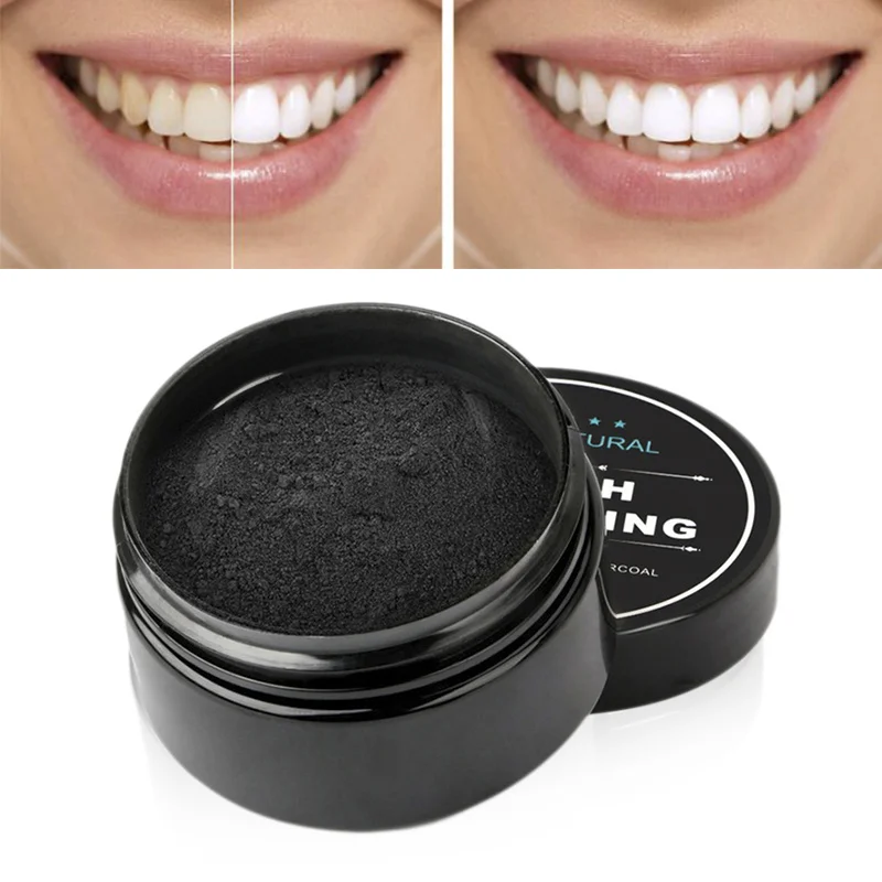 Natural Activated Charcoal Bamboo Teeth Whitening Powder Organic Toothpaste Plaque Tartar Remove Tooth TSLM1 | Красота и здоровье