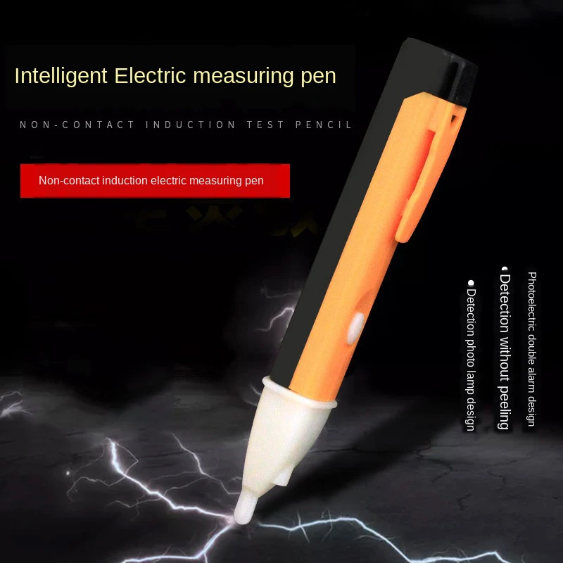 

Multifunctional Induction Type Test Pencil To Check Breakpoint Electrician Pen LED Lighting Non-contact Electroscope Test Pencil