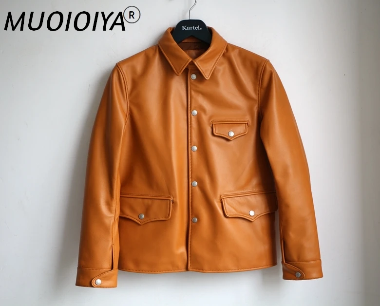 

Free shipping.Super driving leather jacket.US style.men genuine leather coat.classic style Engraved jackets.Limited clothing