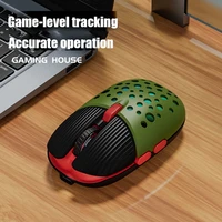 rechargeable usb 2 4g wireless rgb light honeycomb gaming mouse for desktop pc computers notebook laptop mice mause gamer