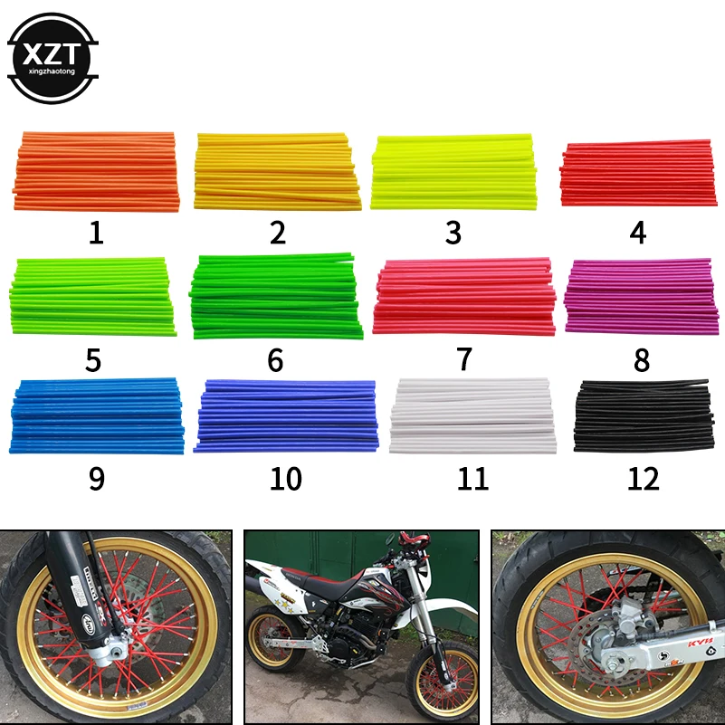 36 шт./компл. украшение для велосипеда мотоцикла грязи колеса в мотокроссе спицы