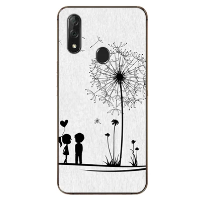 Чехол с узором для ZTE blade V10 V1000 мягкий чехол из ТПУ на заднюю крышку телефона Blade V 10