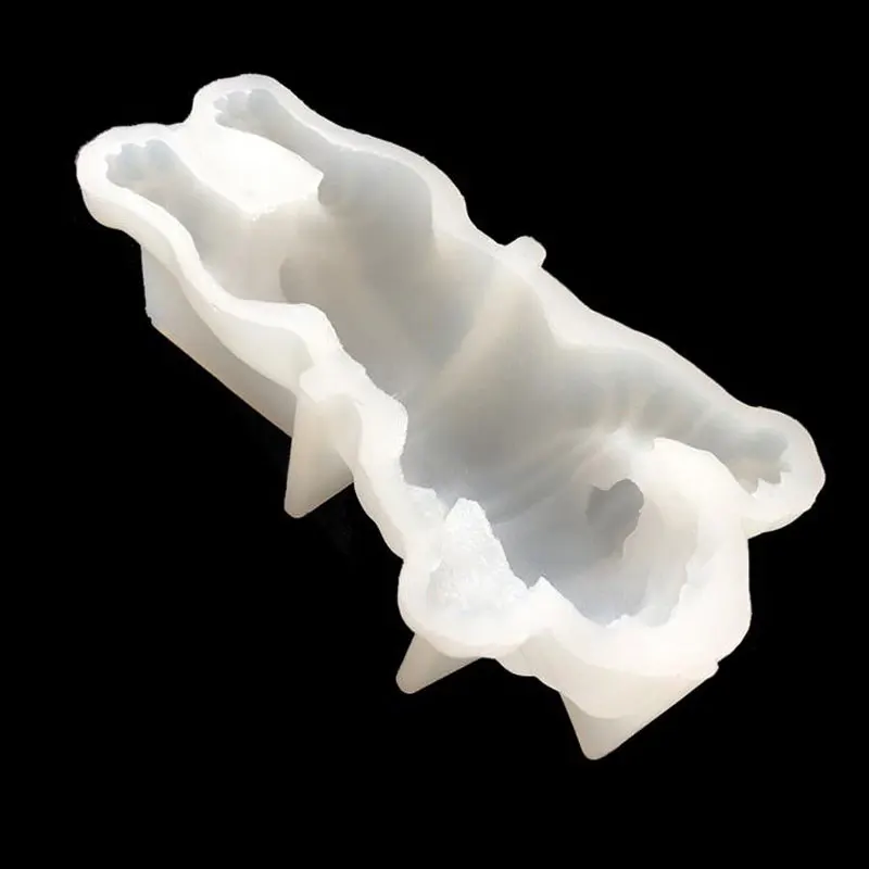 Силиконовая форма для торта в виде милой собаки 3D искусственный пудинг