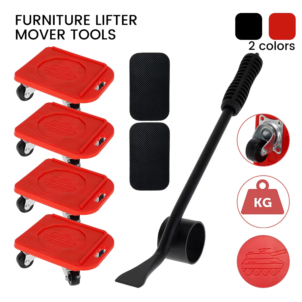 Подъемник для мебели сверхмощный подъемник система транспортировки 4 ролика