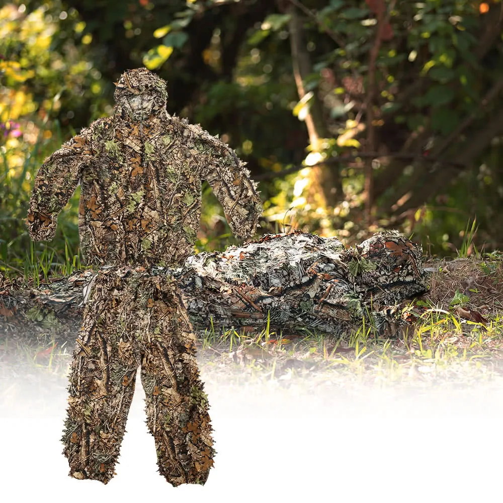 Уличный Многофункциональный бионический костюм Ghillie объемная маскированная