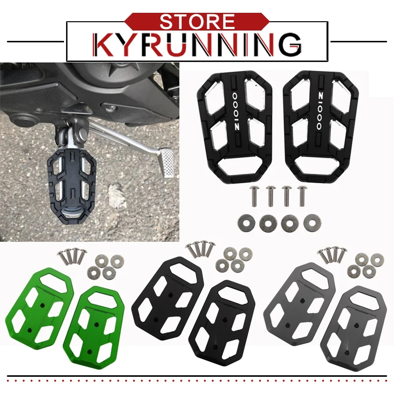 

For z1000 03-09 z1000sx 2011-2018 Z 1000 SX 1000SX Motorcycle Accessories CNC Rear Foot Pegs Footrest Passenger Pedals Footpegs