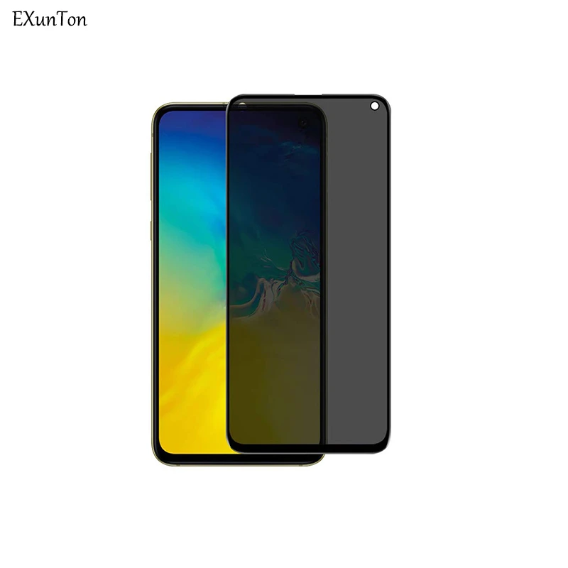 Антишпионское закаленное стекло для samsung S10E Защита экрана для Galaxy S10E Антибликовая Защитная пленка полное покрытие