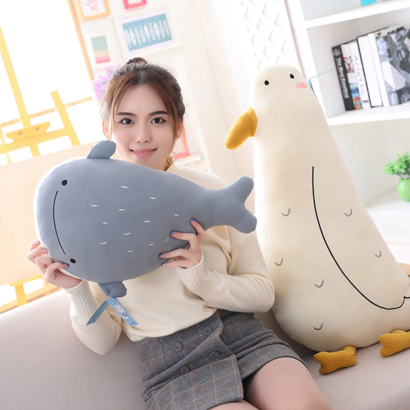 

Plush Toy Juguetes Cute Animal Shape Throw Pillow Toys Gift Back Support Soft Cushion Home Decor Huge Plush Toy Pillow Cushion