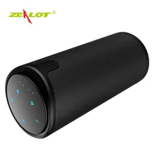 ZEALOT S8 Powerful Bluetooth Speaker HIFI Music Box Portable Wireless Subwoofer Speaker with Silicone Case Support TWS,TF Card