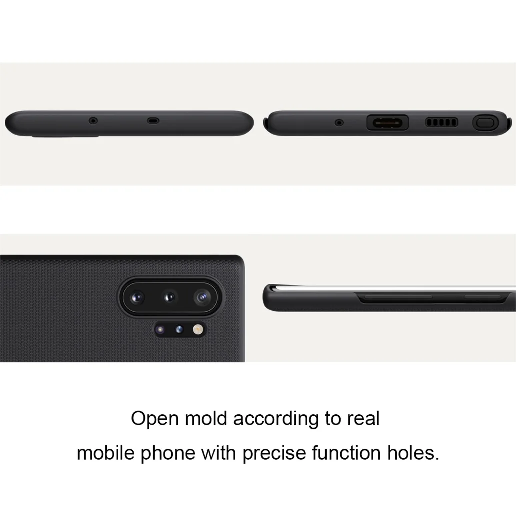 Для samsung Galaxy Note 10 10+ Plus 5G чехол Note10 Pro чехол Nillkin Супер Матовый Щит Жесткий поликарбонатный чехол-крышка для samsung Note10 Plus 5G